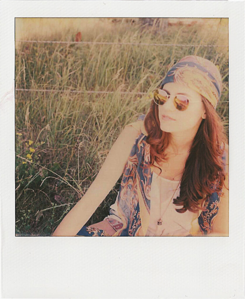 Polaroid Hippie the impossible project