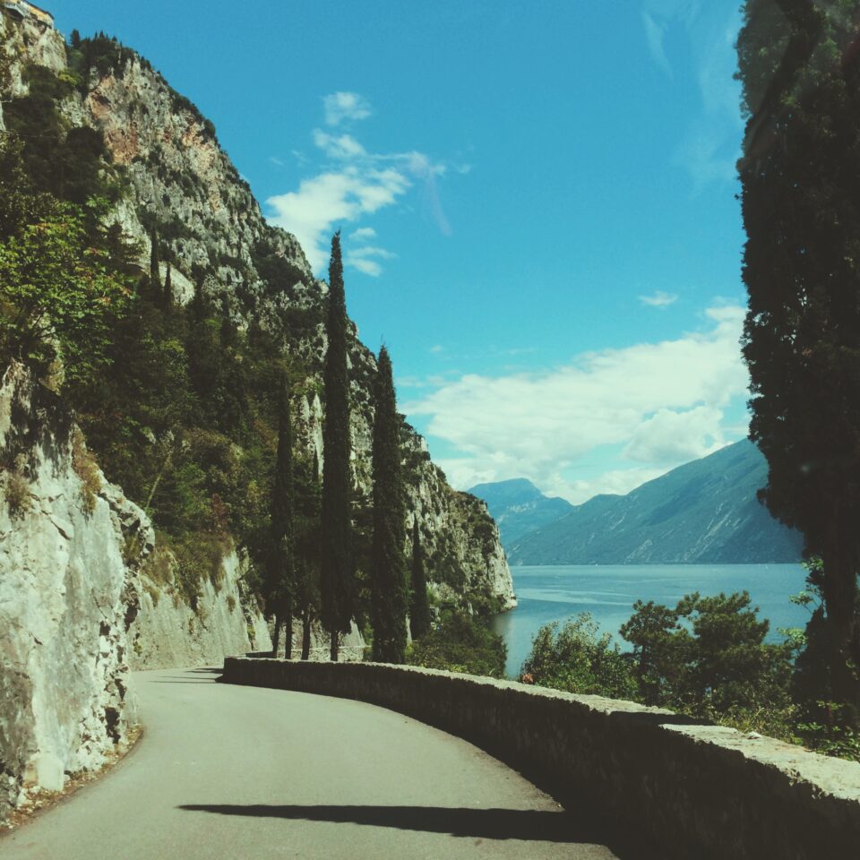 Lake Garda Italy Tremosine road