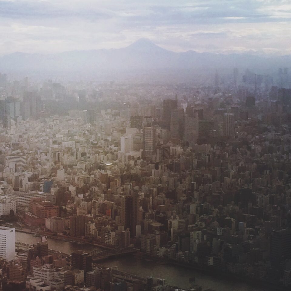 View from Skytree, Tokyo, Fuji