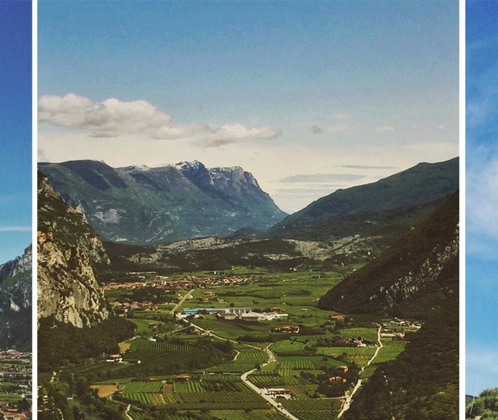 View from Arco, Lake Garda, Italy