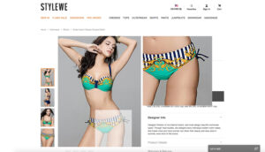 Bikini Onlineshop Photoshop Fail