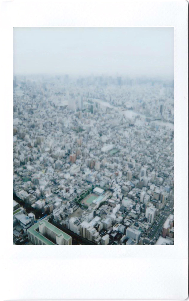 Japan; Tokyo; view from the Skytree over the city