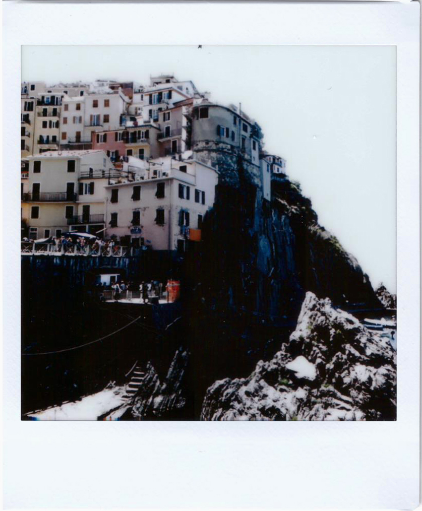 Polaroid; Fujifilm sq10; Cinque Terre, Manarola