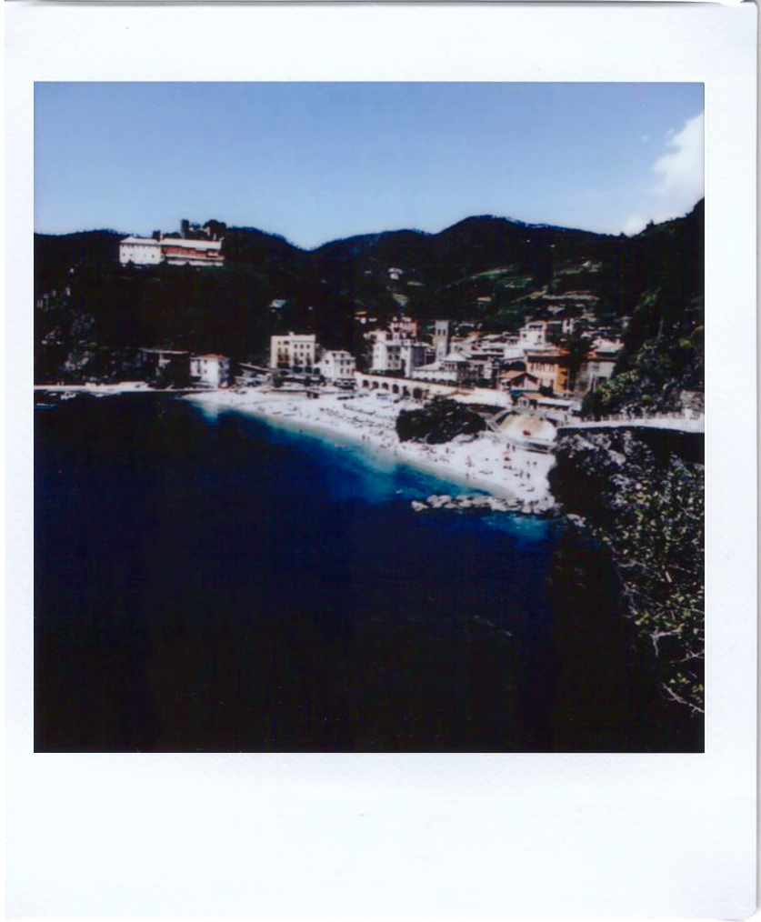 Polaroid; Fujifilm sq10; Cinque Terre, Monterosso al Mare