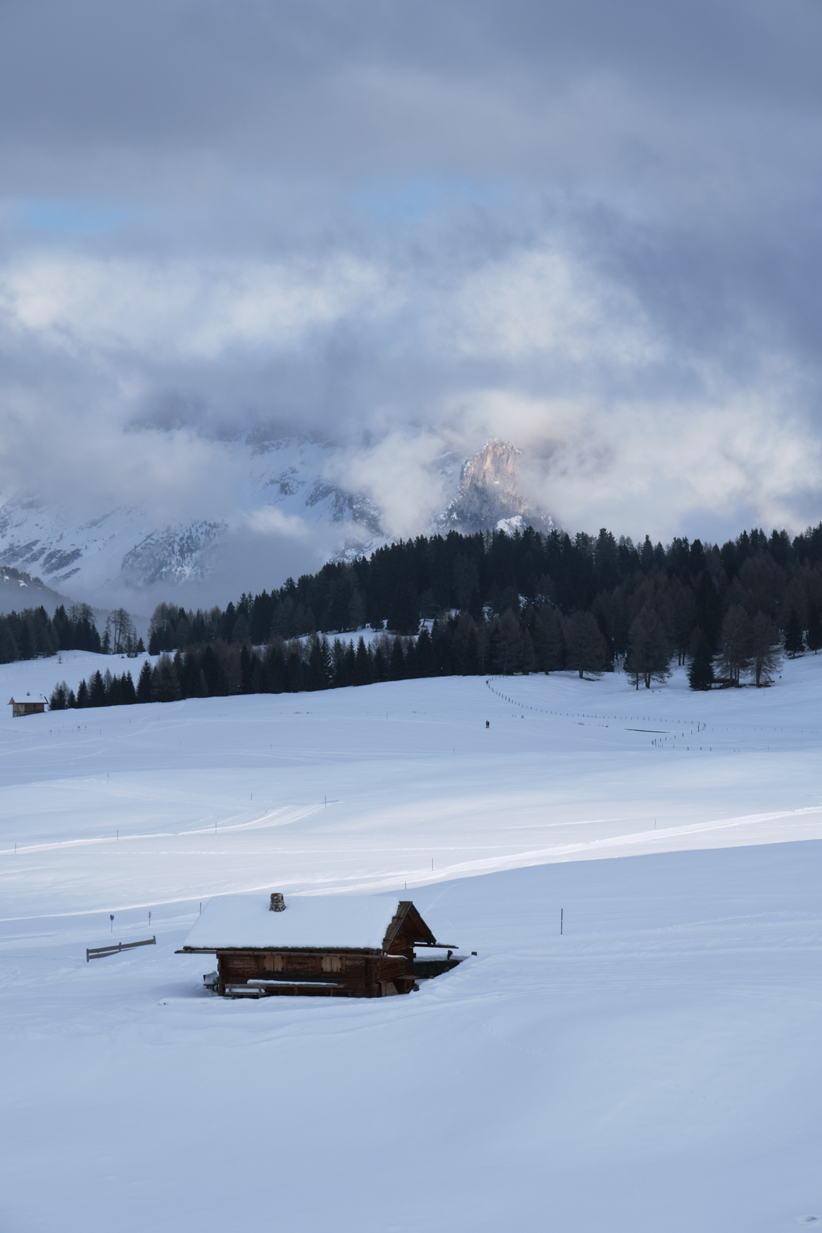 Winterwanderung Seiser Alm, Südtirol